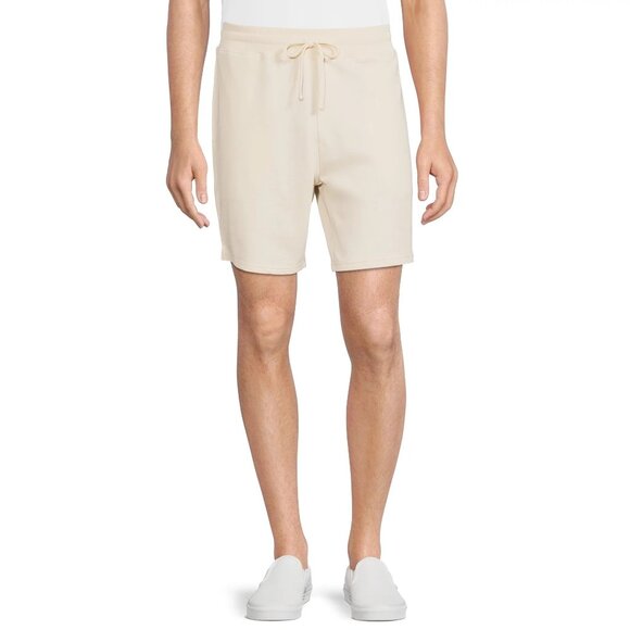 No Boundaries Mens Lounge Shorts Beige Tan Cream Spring Summer Relaxed Size 2XL - Picture 1 of 5
